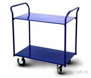 Ручные платформенные тележки: Россия ТПЯ 2/25 (700х1250) (без колес)